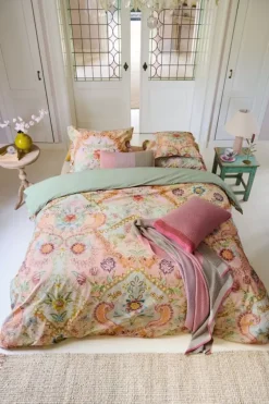 Pip Studio Zierkissen|Quadratisches Zierkissen Saluti Grandi Pastell