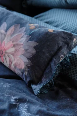 Pip Studio Bettkissen|Rechteckige Zierkissen Lang Tokyo Bouquet Dunkel