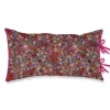 Pip Studio Bettkissen|Rechteckige Zierkissen Tutti I Fiori Dunkelrot