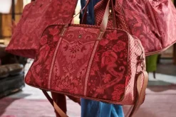 Pip Studio Wochenendtaschen|Reisetasche Medium Kyoto Festival Dunkel