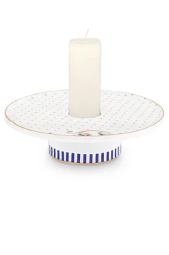 Pip Studio Kerzenhalter|Royal Dots Kerze Schale 14 Cm