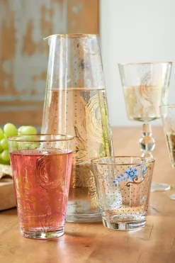 Pip Studio Wasserglas|Royal Longdrinkglas Golden Flower