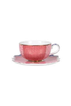 Pip Studio Espresso Tasse|Royal Multi Espressotasse & Untertasse Rosa