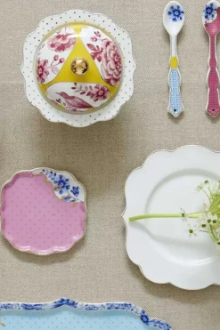 Pip Studio Teebeutelablage|Royal Multi Teebeutelablage Rosa 10 Cm