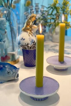 Pip Studio Kerzenhalter|Royal Stripes Kerze Schale 13 Cm