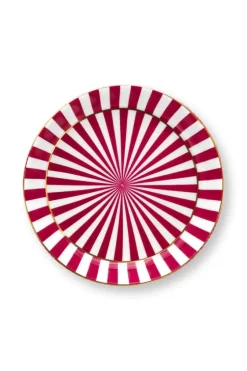 Pip Studio Porzellan Sets|Royal Stripes Tasse & Teebeutelablage Dunkel