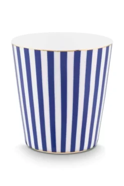 Pip Studio Porzellan Sets|Royal Stripes Tasse & Teebeutelablage