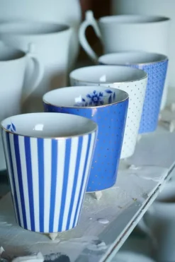Pip Studio Kaffeetassen|Royal Stripes Tasse Dots S