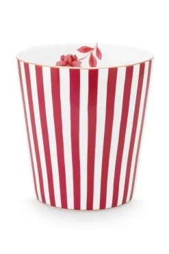 Pip Studio Kaffeetassen|Royal Stripes Tasse Dunkel