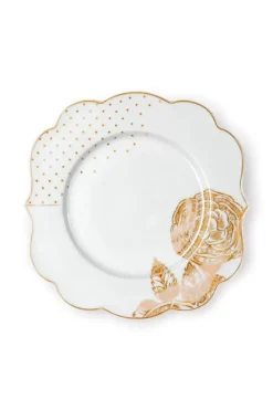 Pip Studio Gebäckteller|Royal White Gebäckteller 17 Cm