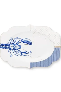 Pip Studio Servierschalen|Royal Yerseke Ovale Servierschale 40 Cm