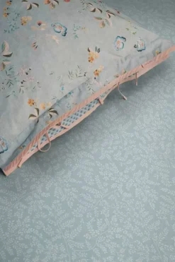 Pip Studio Laken|Spannbettlaken Leafy Grau