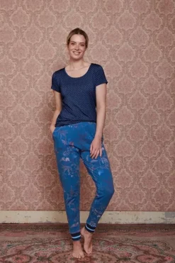 Pip Studio Sportshirts|Sport Top Kurze Armel Suki Kobalt