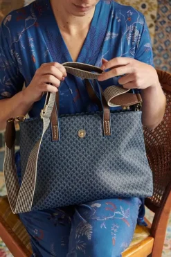 Pip Studio Shopper|Tasche Klein Suki Blau