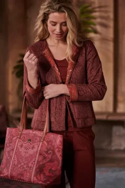 Pip Studio Shopper|Tasche Medium Kyoto Festival Dunkel