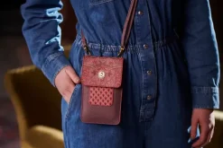 Pip Studio Ümhangetaschen|Telefontasche Kyoto Festival Dunkel /Khaki