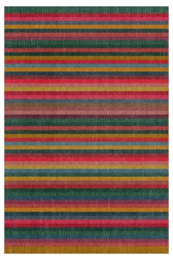 Pip Studio Rechteckige Teppiche|Teppich Jacquard Stripes By Pip Multi