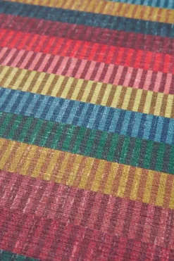 Pip Studio Rechteckige Teppiche|Teppich Jacquard Stripes By Pip Multi