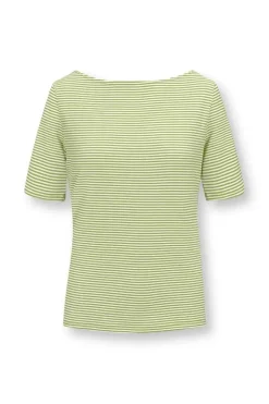 Pip Studio T-Shirts|Top Kurze Armel Little Sumo Stripe Hell