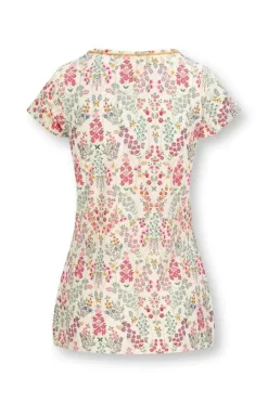 Pip Studio T-Shirts|Top Kurze Armel Primavera Weis