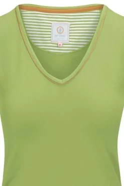 Pip Studio T-Shirts|Top Kurze Armel Solid Hell