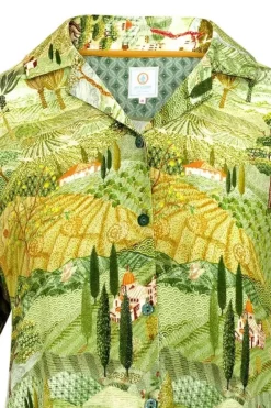 Pip Studio T-Shirts|Top Kurze Armel Toscana Grun