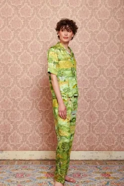 Pip Studio T-Shirts|Top Kurze Armel Toscana Grun