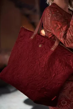 Pip Studio Wochenendtaschen|Tragetasche Samt Quiltey Days