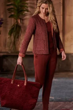 Pip Studio Wochenendtaschen|Tragetasche Samt Quiltey Days