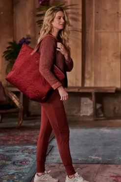 Pip Studio Wochenendtaschen|Tragetasche Samt Quiltey Days