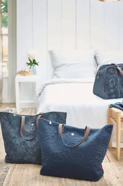 Pip Studio Wochenendtaschen|Tragetasche Samt Quiltey Days