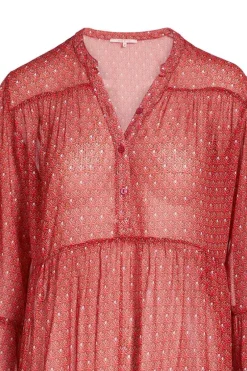 Pip Studio Kleider|Tunic Ajour Rosa