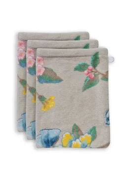 Pip Studio Waschlappen|Waschlappen Set/3 Good Evening 16X22 Cm