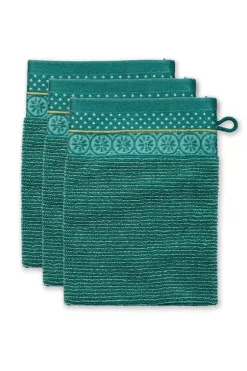 Pip Studio Waschlappen|Waschlappen Set/3 Soft Zellige 16X22 Cm