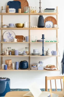 Pip Studio Wasserglas|Wasserglas Twisted Blau