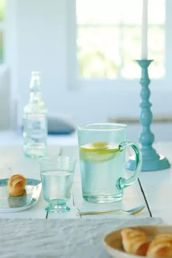 Pip Studio Wasserglas|Wasserglas Twisted Blau