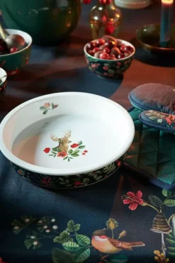 Pip Studio Backgeschirr|Winter Wonderland Servierschale Runden Dunkelblau