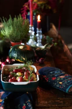 Pip Studio Backgeschirr|Winter Wonderland Servierschale Rechteckig Klein Grun