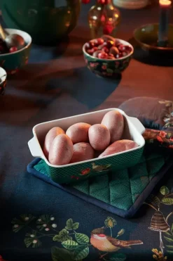 Pip Studio Backgeschirr|Winter Wonderland Servierschale Rechteckig Gros Grun