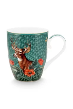 Pip Studio Teetassen|Winter Wonderland Tasse Gross Grun