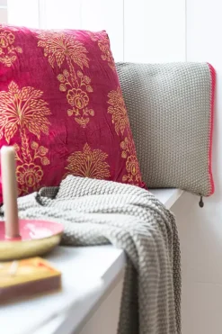 Pip Studio Zierkissen|Zierkissen Bonsoir Khaki