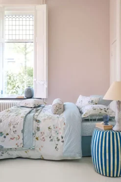 Pip Studio Zierkissen|Zierkissen Quilted Kawai Flower Weiss